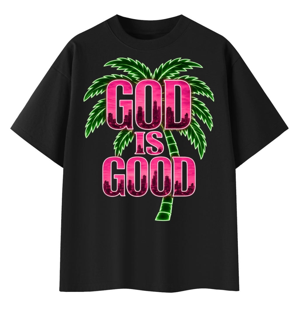 Retro God Is Good T-shirt